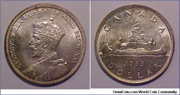1935 $1 Canada