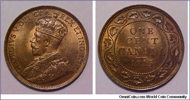 1915 Canada Large Cent