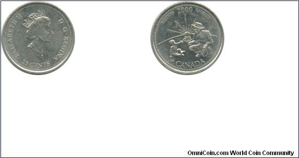 2000 Quarter - 'Wisdom/Sagesse'