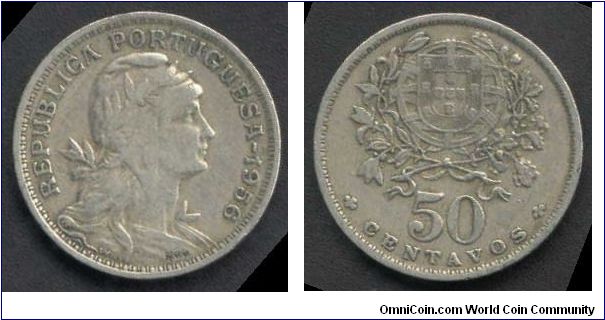 50 CENTAVOS ISSUED 1956