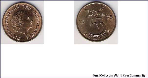 Netherlands 1975 5c