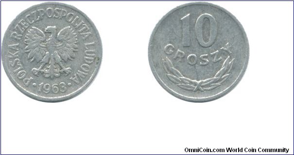 1963 Ten Groszy