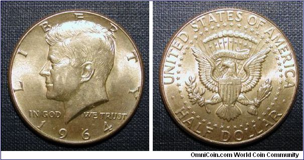 1964 Kennedy Half Dollar