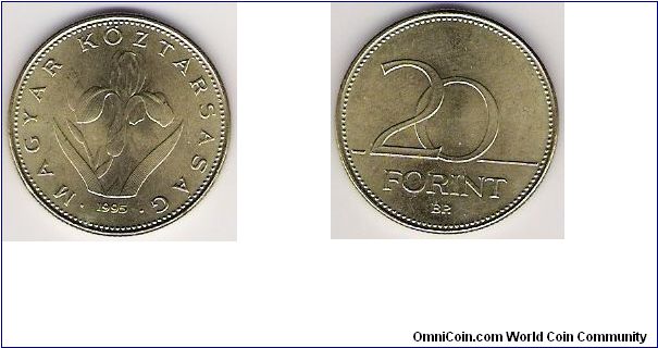 Hungary 1995 20 forint