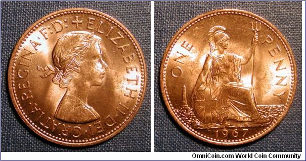 1967 Great Britain Penny