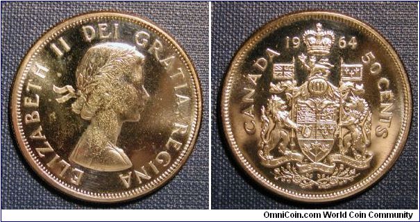 1964 Canada 50 Cents