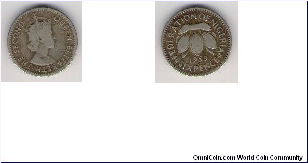 Nigeria 1959 6d