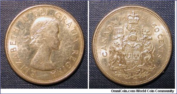 1960 Canada 50 Cents