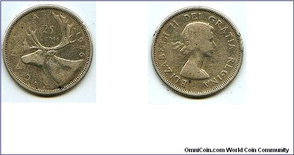 25 CENTS - SILVER