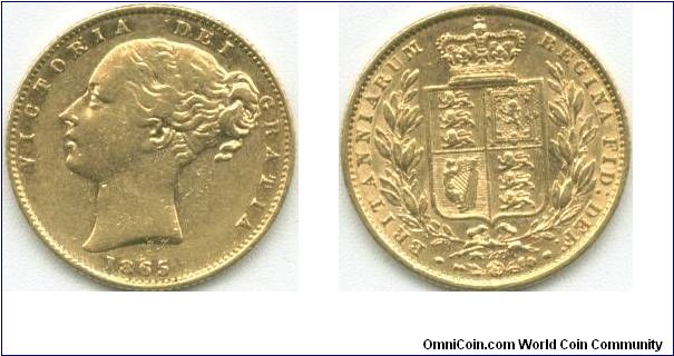 1865 Sovereign