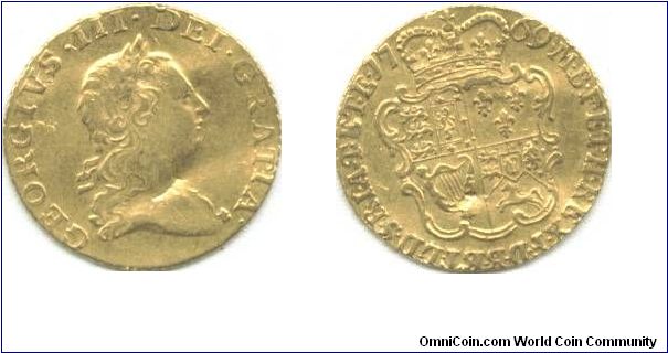 1769 half guinea