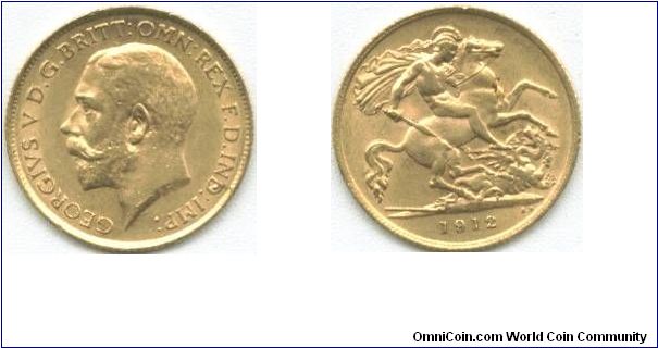 1912 half sovereign