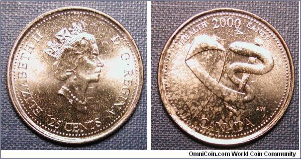 2000 Canada Millennium Quarter Health (spots)