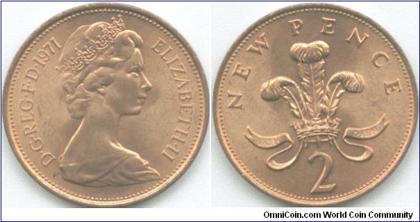 1971 Two Pence