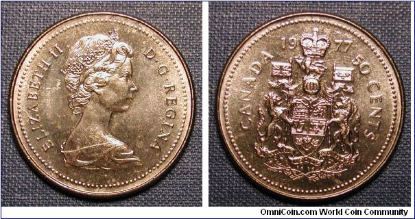 1977 Canada 50 Cents