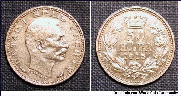 1915 Serbia 50 Para