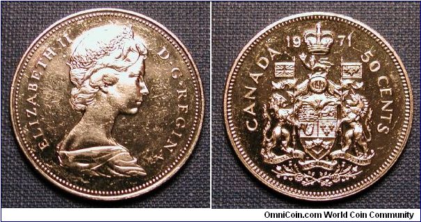 1971 Canada 50 Cents (Proof Like)