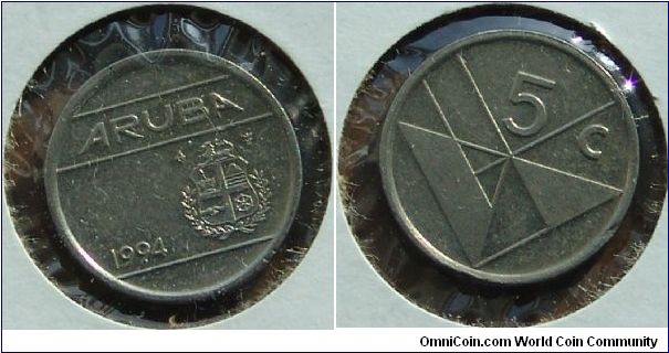 5 Cents Aruba 1994