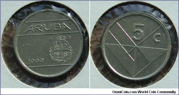 5 Cents Aruba 1999