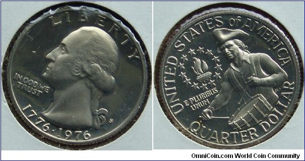 1976s Proof Bicentenial Quarter Proof 68 Deep Cameo