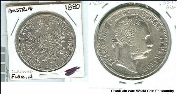 1 Florin
*cleaned*