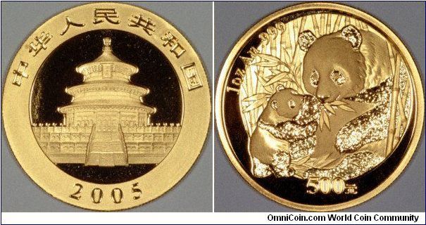 China changes the design on its gold panda most years, and there is an attractive new design this year, which makes them more attractive and interesting to collectors.