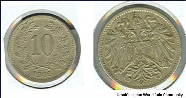 1916 Austria 10