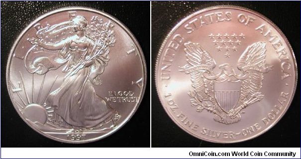 1997 Silver American Eagle