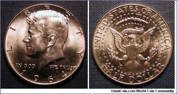 1964 Kennedy Half Dollar