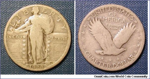 1928 Standing Liberty Quarter