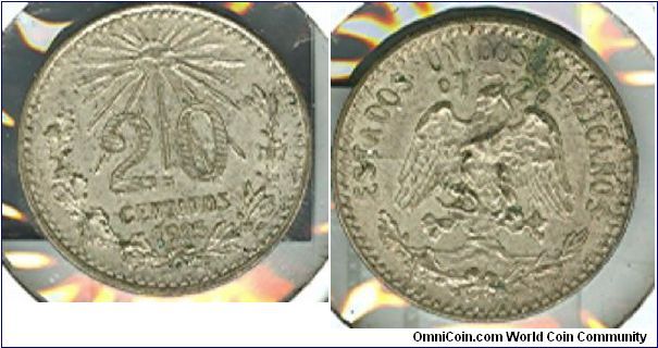 1925 20 centavos