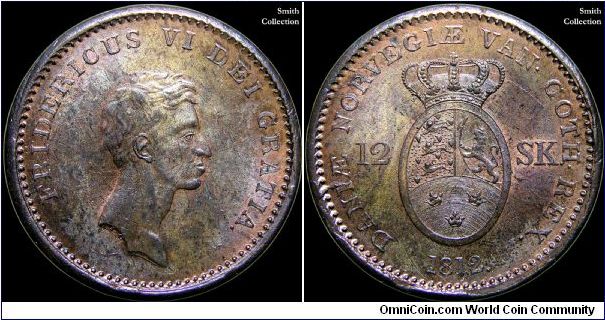 12 Skilling. It is overstruck on a 1771 skilling.                                                                                                                                                                                                                                                                                                                                                                                                                                                                   