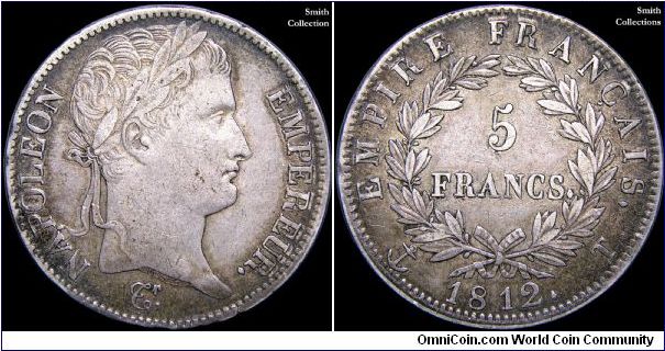 5 Francs, Nantes mint.                                                                                                                                                                                                                                                                                                                                                                                                                                                                                              