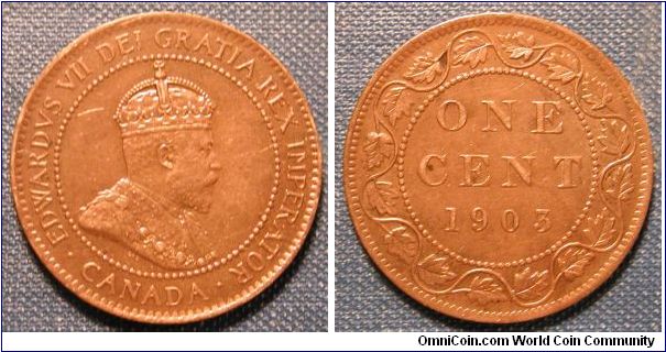 1903 Canada Large Cent
