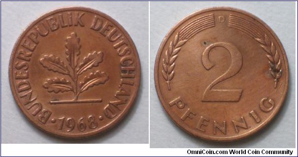 2 pfennig D