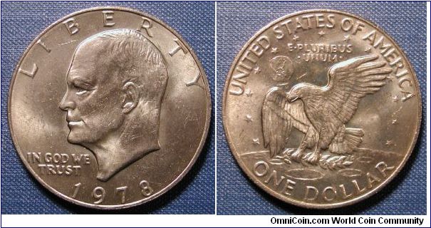 1978 Eisenhower Dollar