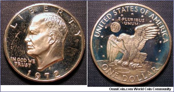 1972-S Eisenhower Dollar Proof