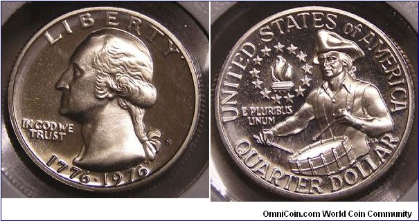 1976-S Bicentennial Quarter