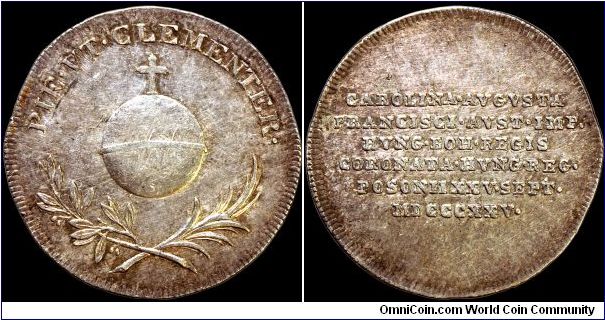 Coronation Medal, Austria.                                                                                                                                                                                                                                                                                                                                                                                                                                                                                          
