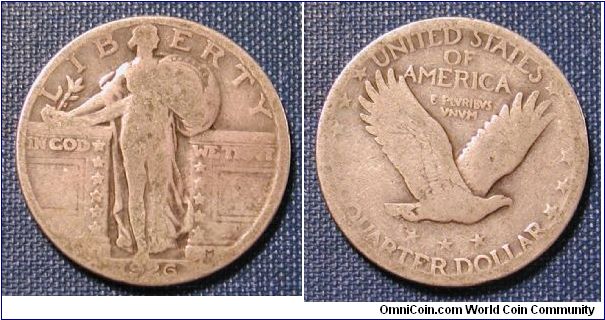 1926 Standing Liberty Quarter