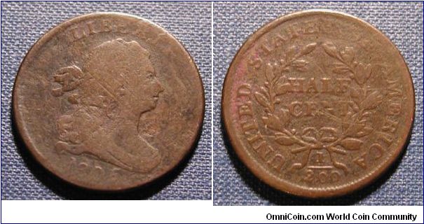 1805 Draped Bust Half Cent