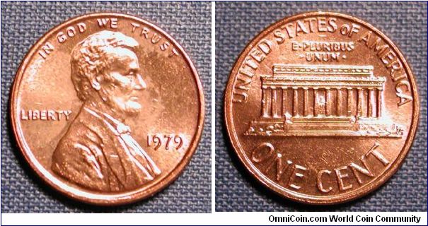 1979 Lincoln Memorial Cent