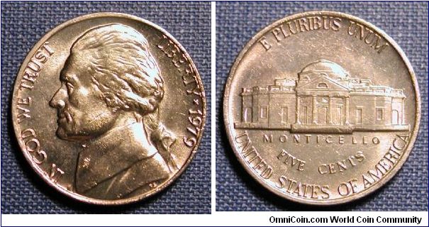 1979 Jefferson Nickel