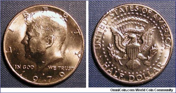 1979-D Kennedy Half Dollar