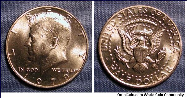 1979 Kennedy Half Dollar