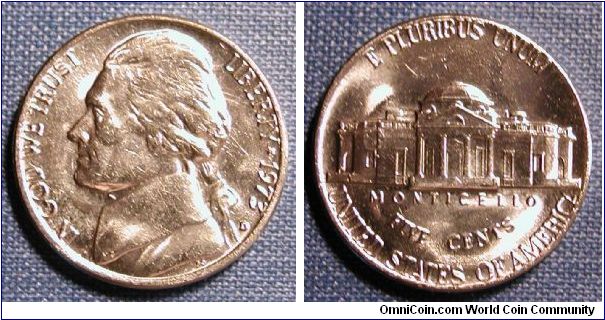 1973-D Jefferson Nickel