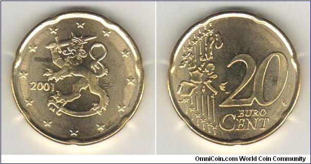 20 cents - Euro era