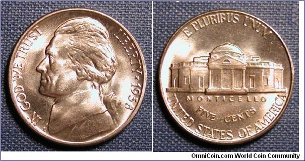 1938 Jefferson Nickel