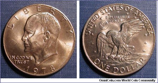 1978 Eisenhower Dollar
