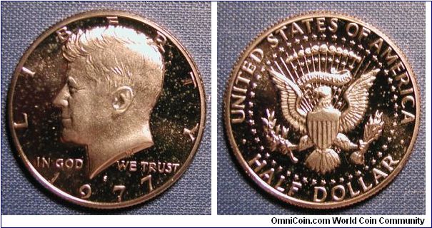 1977-S Kennedy Half Dollar Proof